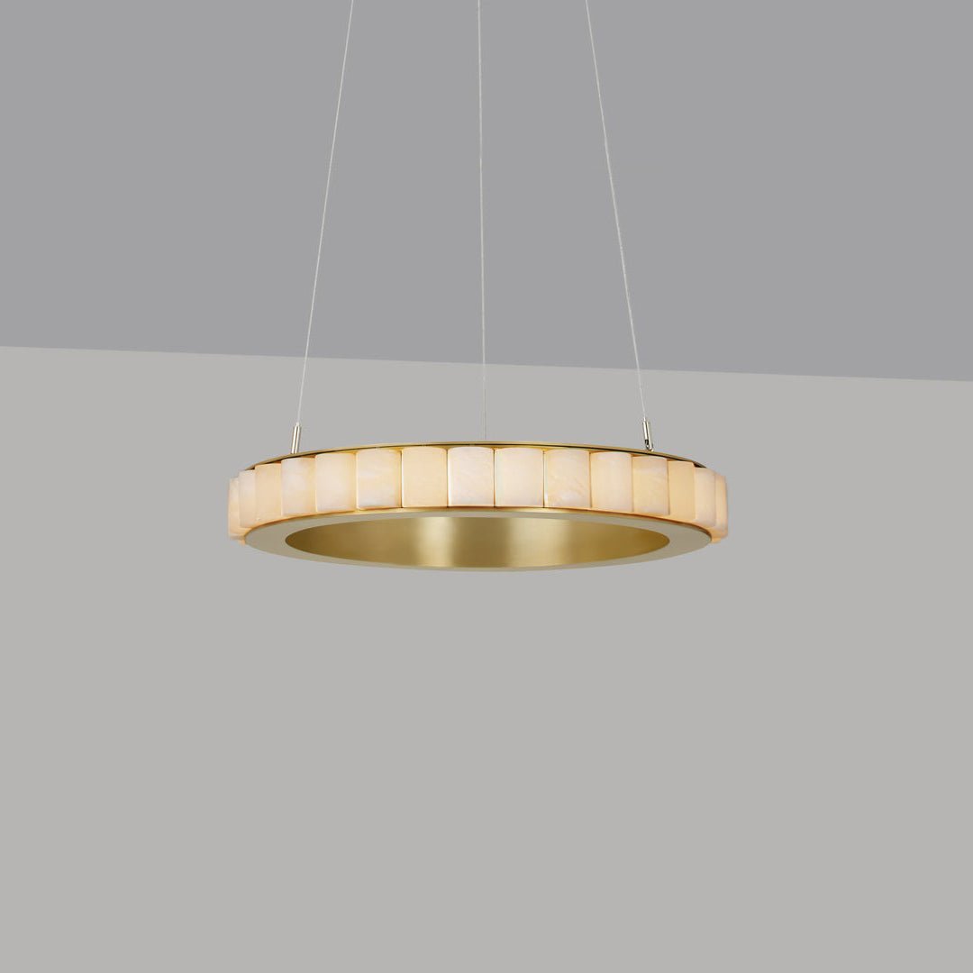 Avalon alabaster Chandelier