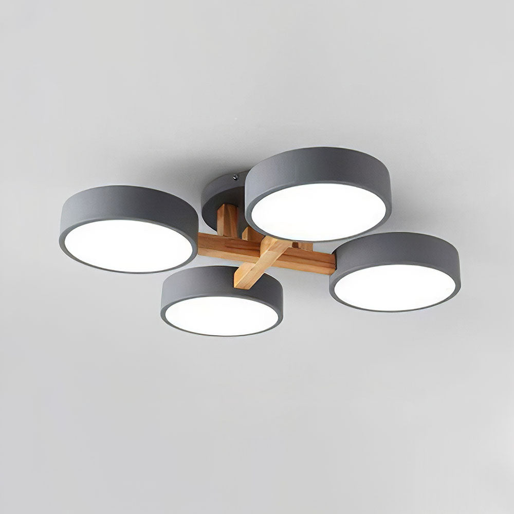 現代的なアクリル製寝室用シーリングライト