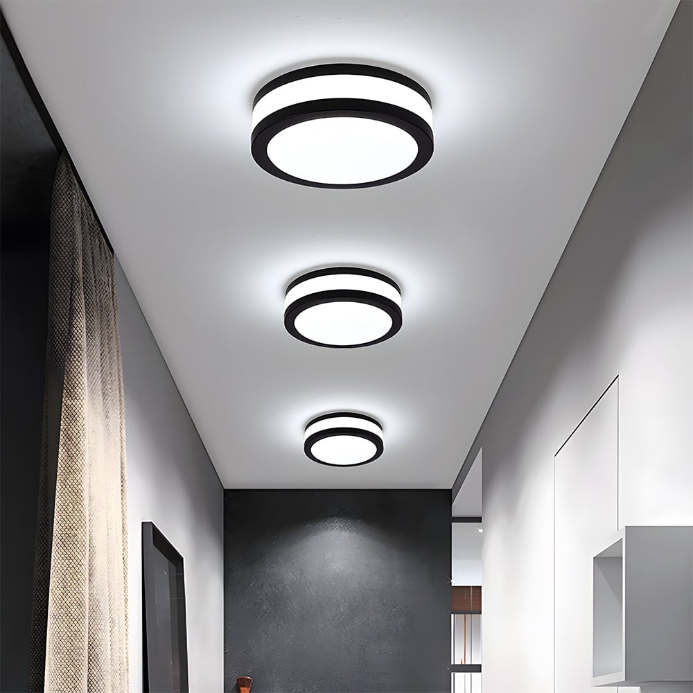 リビングルーム用のモダンなフラッシュシーリングライト