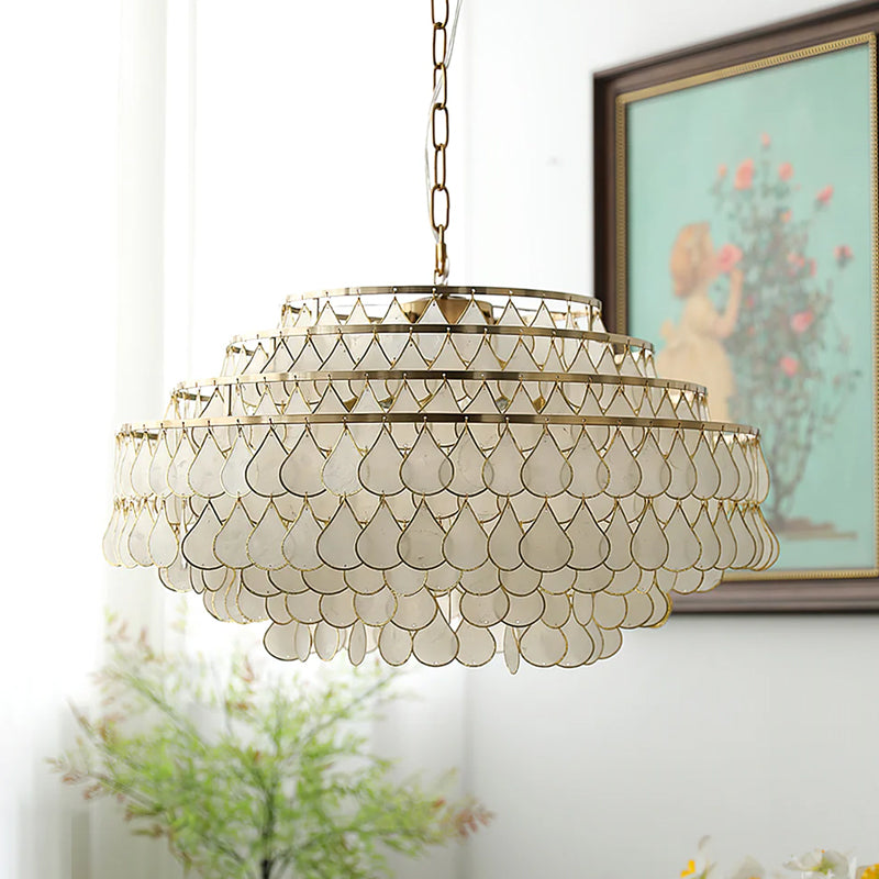 Abbington Shell Chandelier