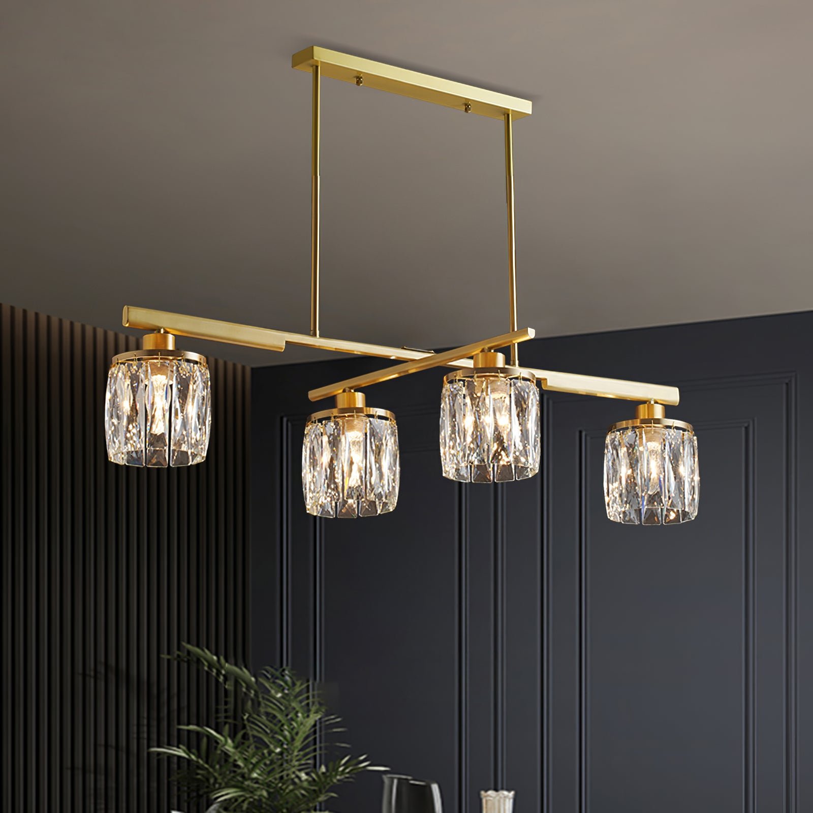 ダイヤモンドクリスタルシャンデリア