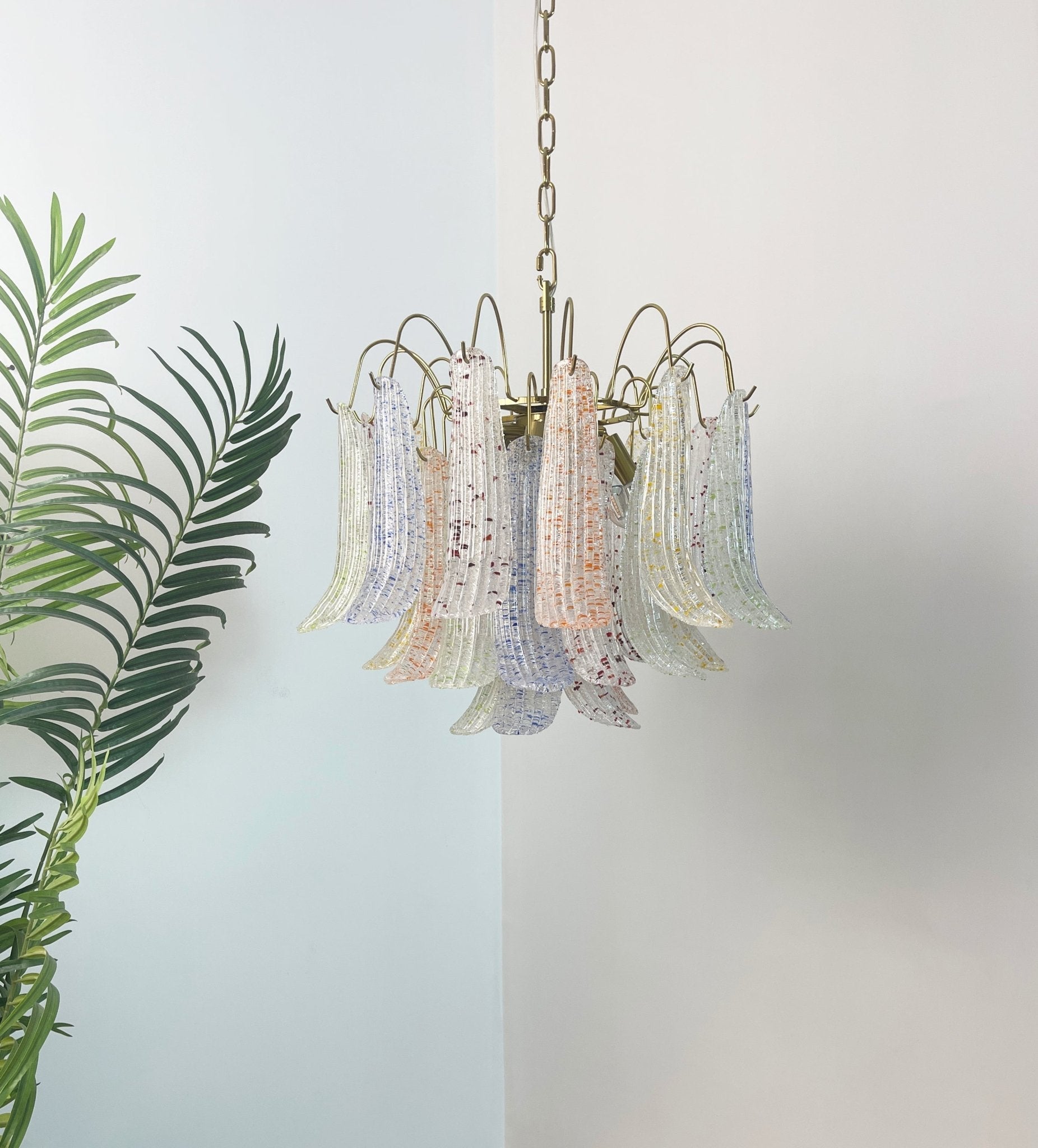 Venini Glass Chandelier