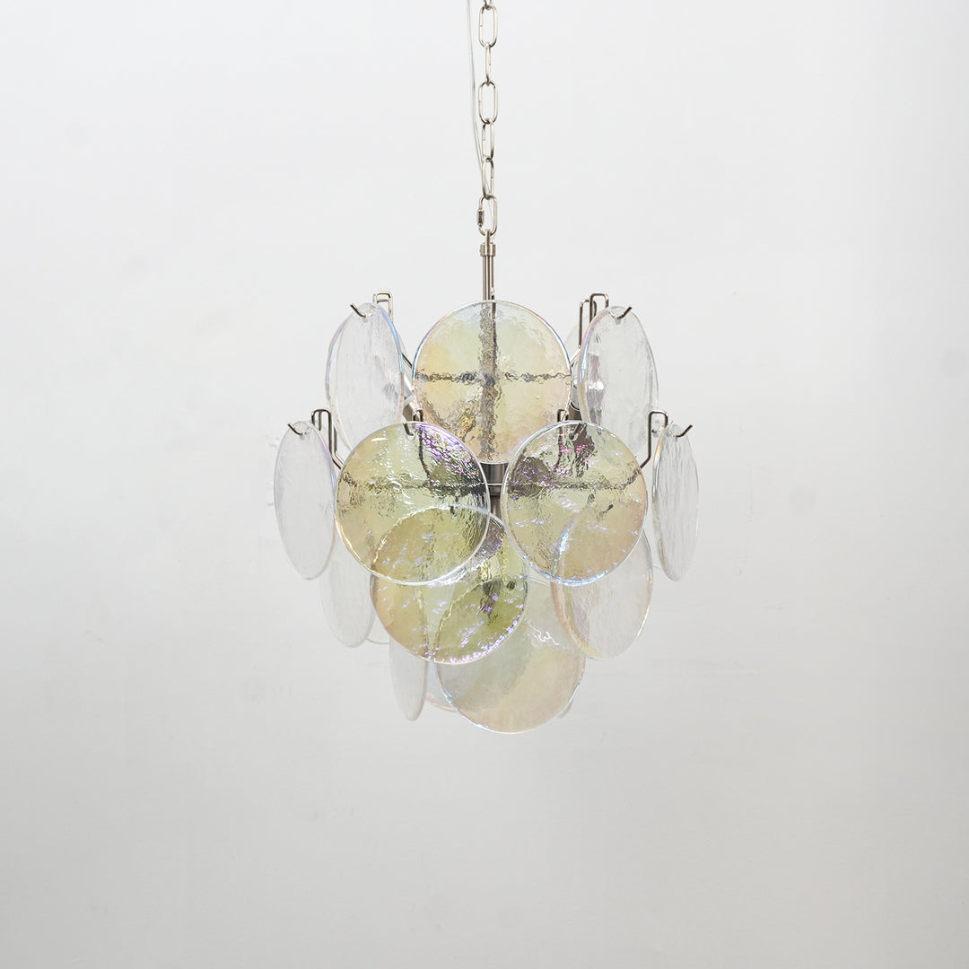 Loire Valley Glass Chandelier