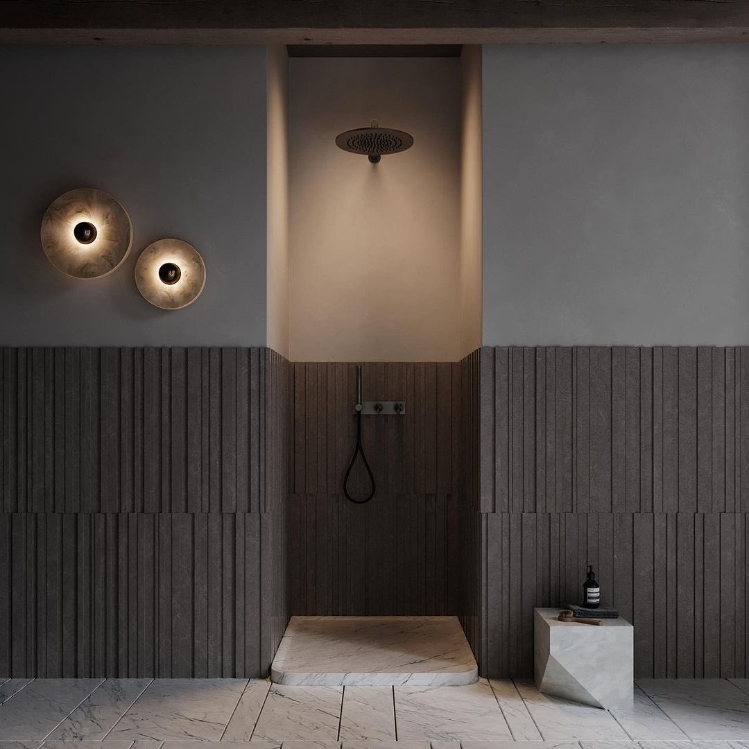 Alabaster Planes Wall Lamp