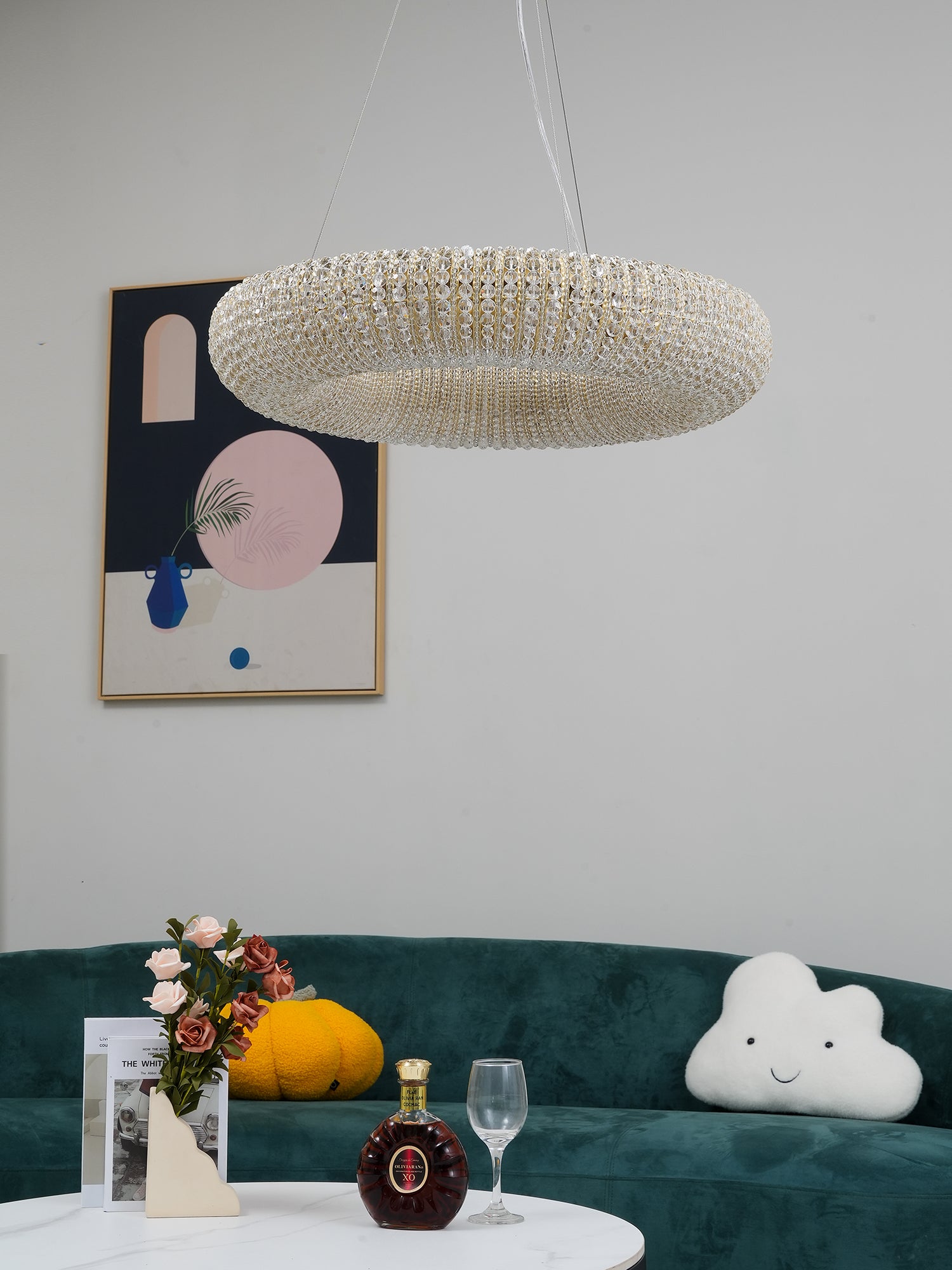 クリスタルクリアシャンデリア