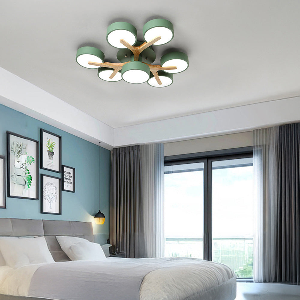 現代的で豪華なアクリル製リビングルーム用LEDシーリングライト