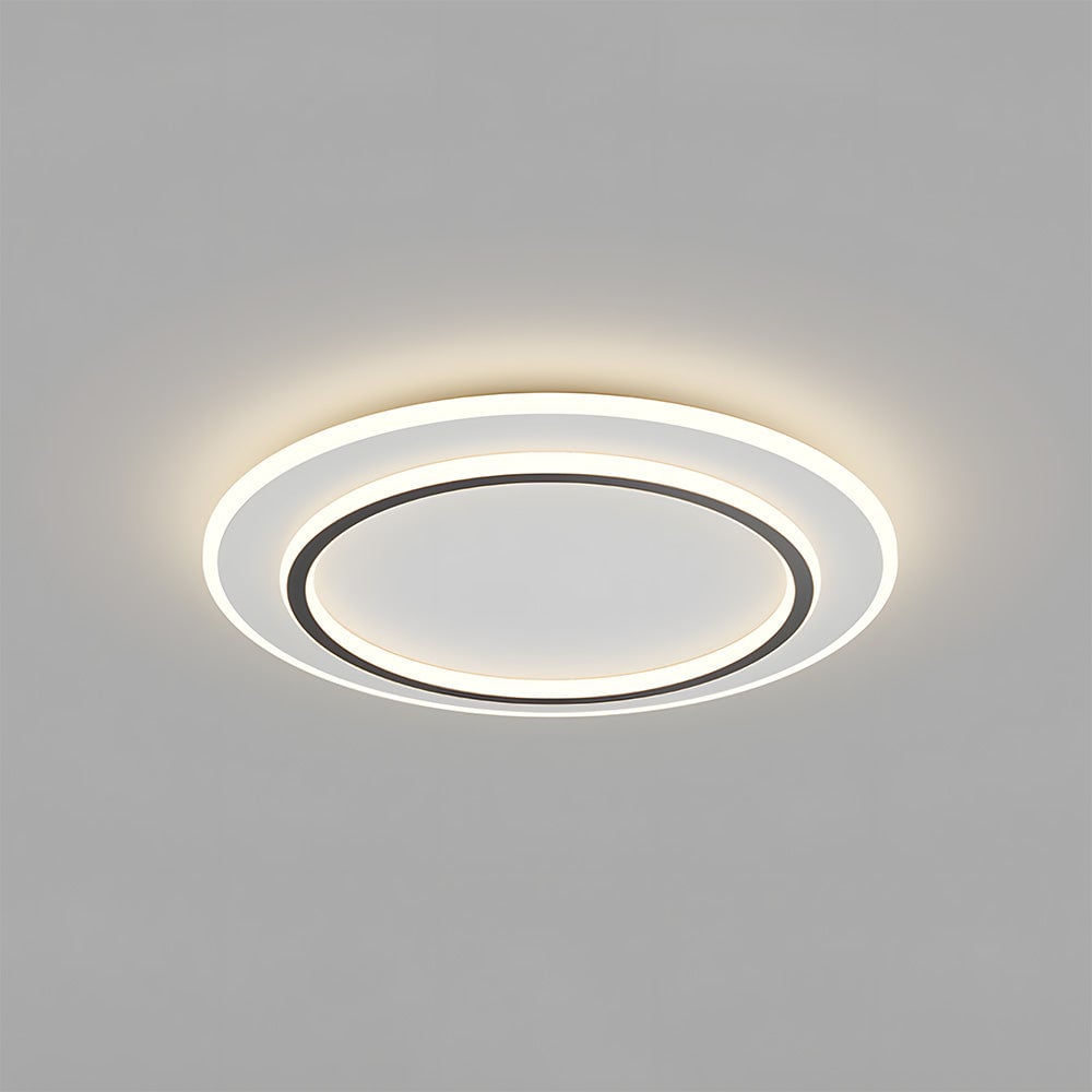 シンプルでクリエイティブなホワイトメタルLED寝室用シーリングライト