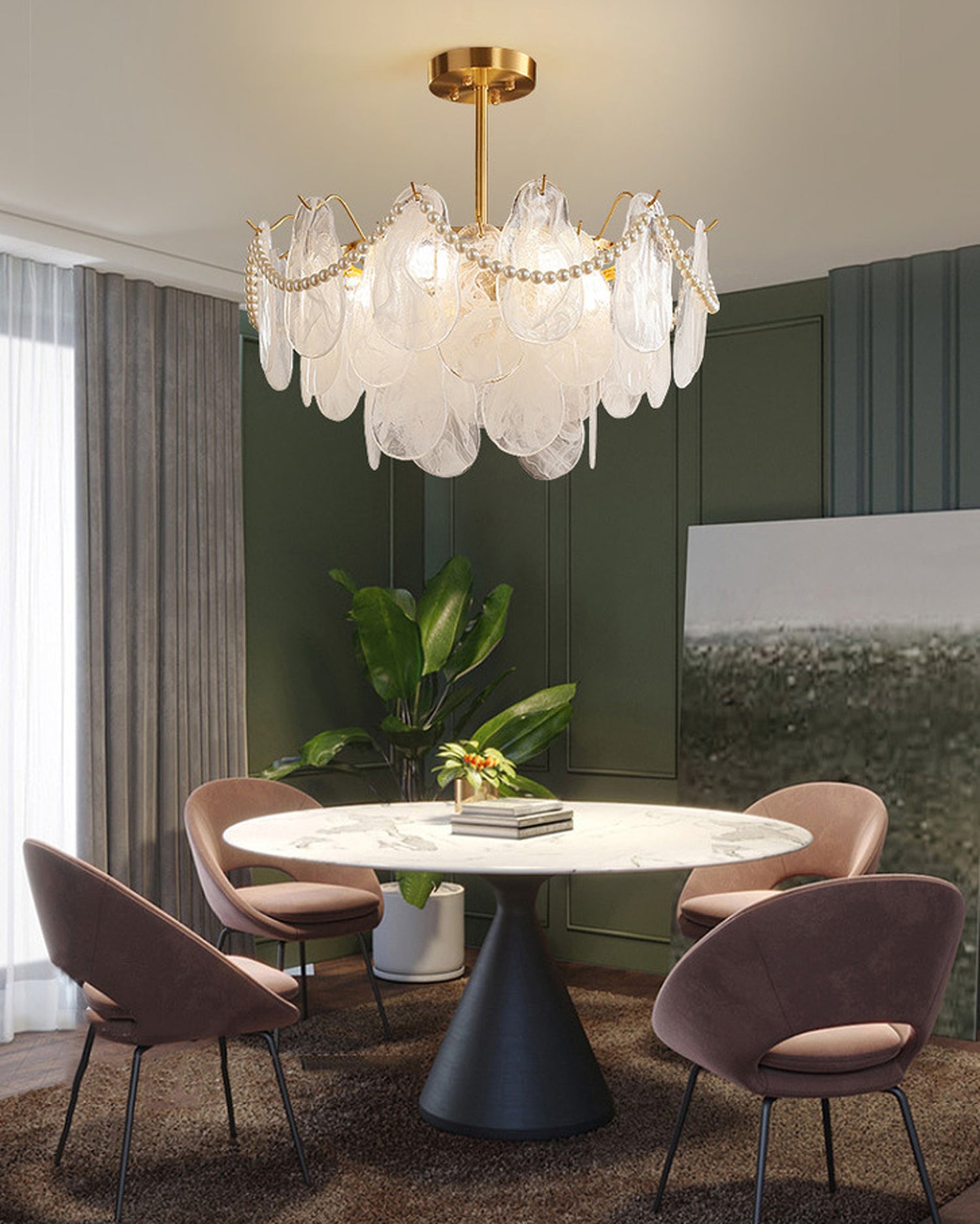 Oukaning Pearl Chandelier