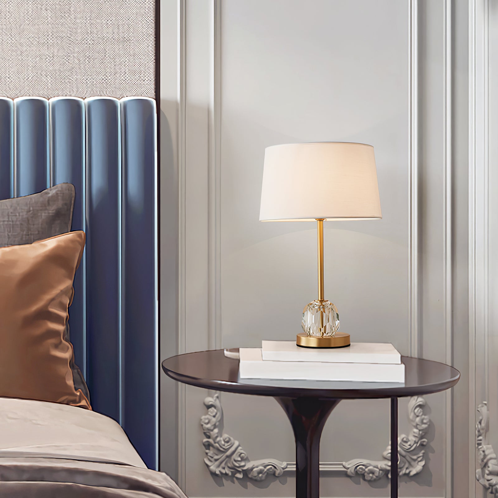 クロム テーブルランプ