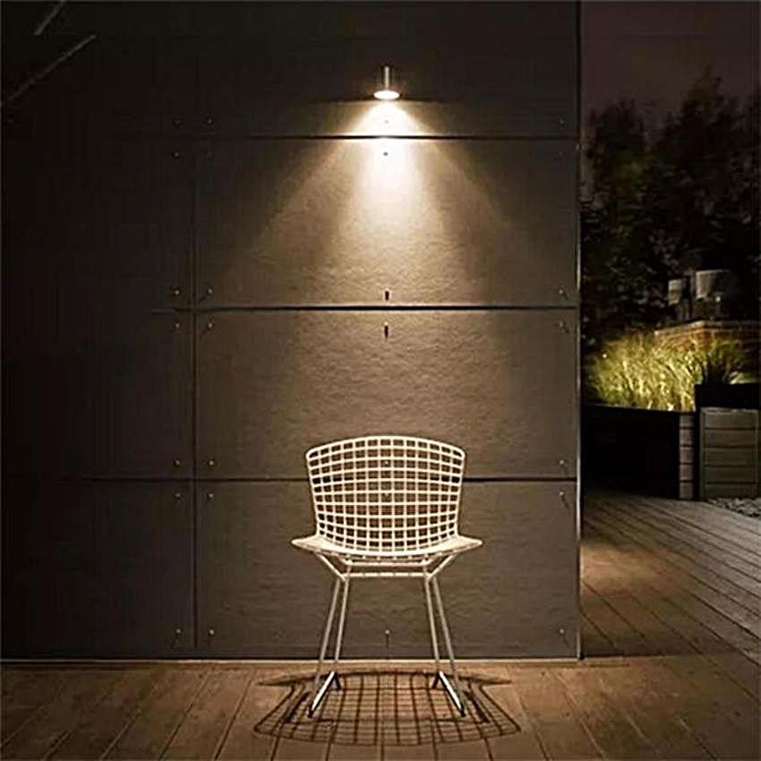 シリンダー屋外LEDウォールライト