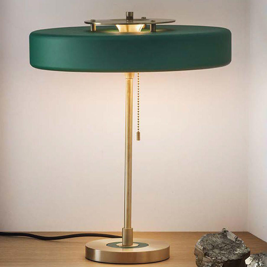 回転テーブルランプ