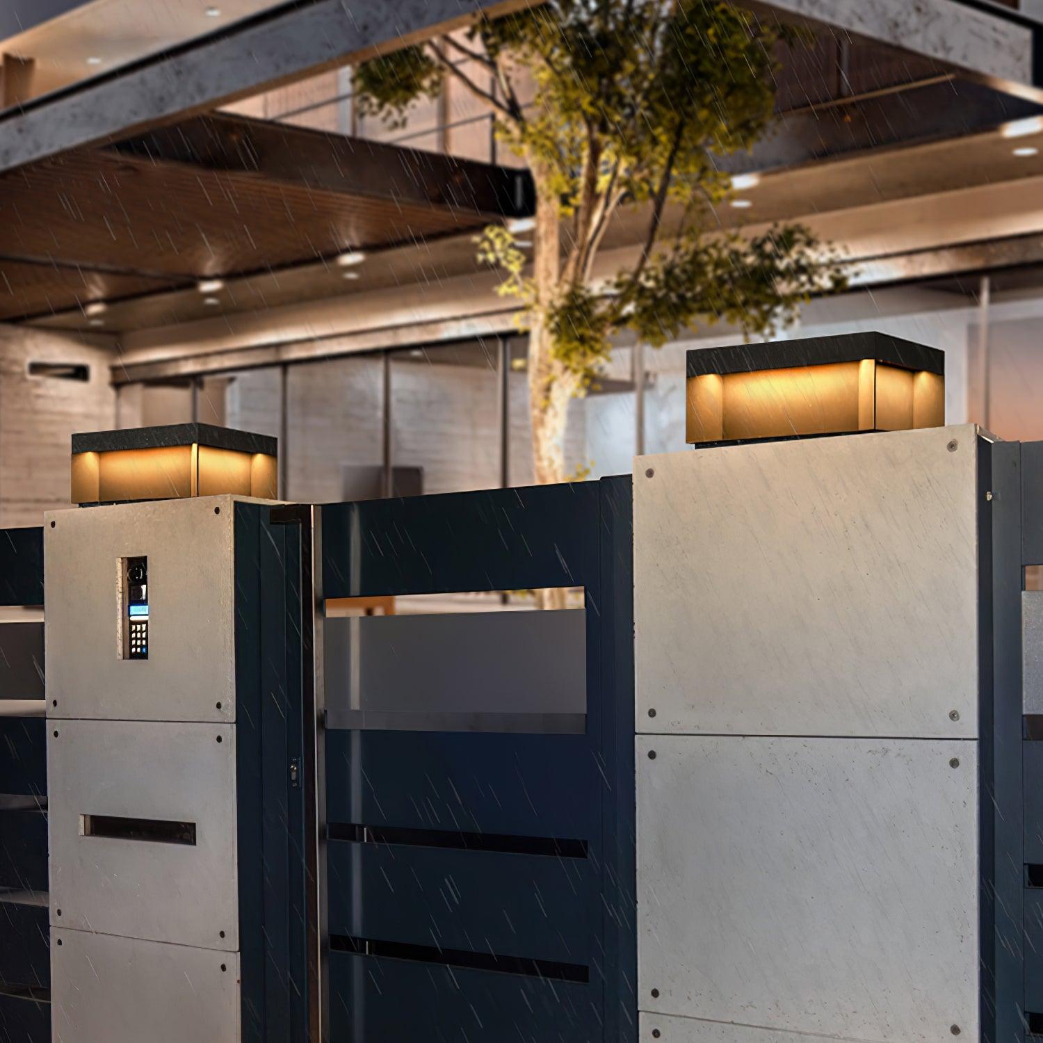 ブラックボックス屋外ポストライト