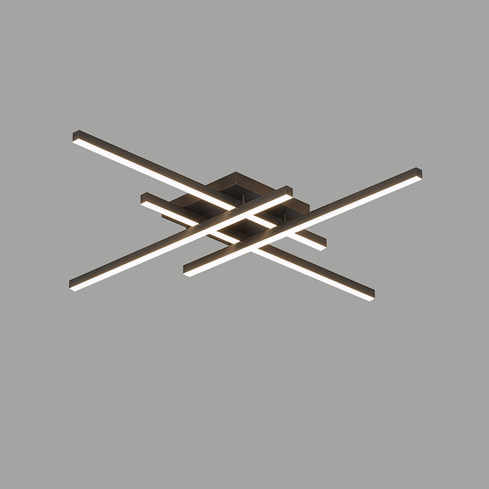 ミニマリストクリエイティブラインLED寝室天井照明