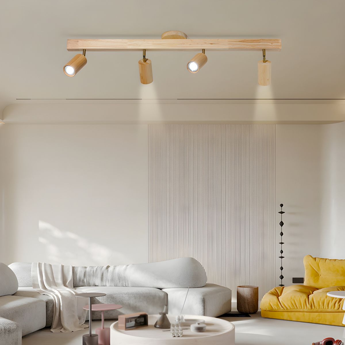 天然木ビームスポットライトライト