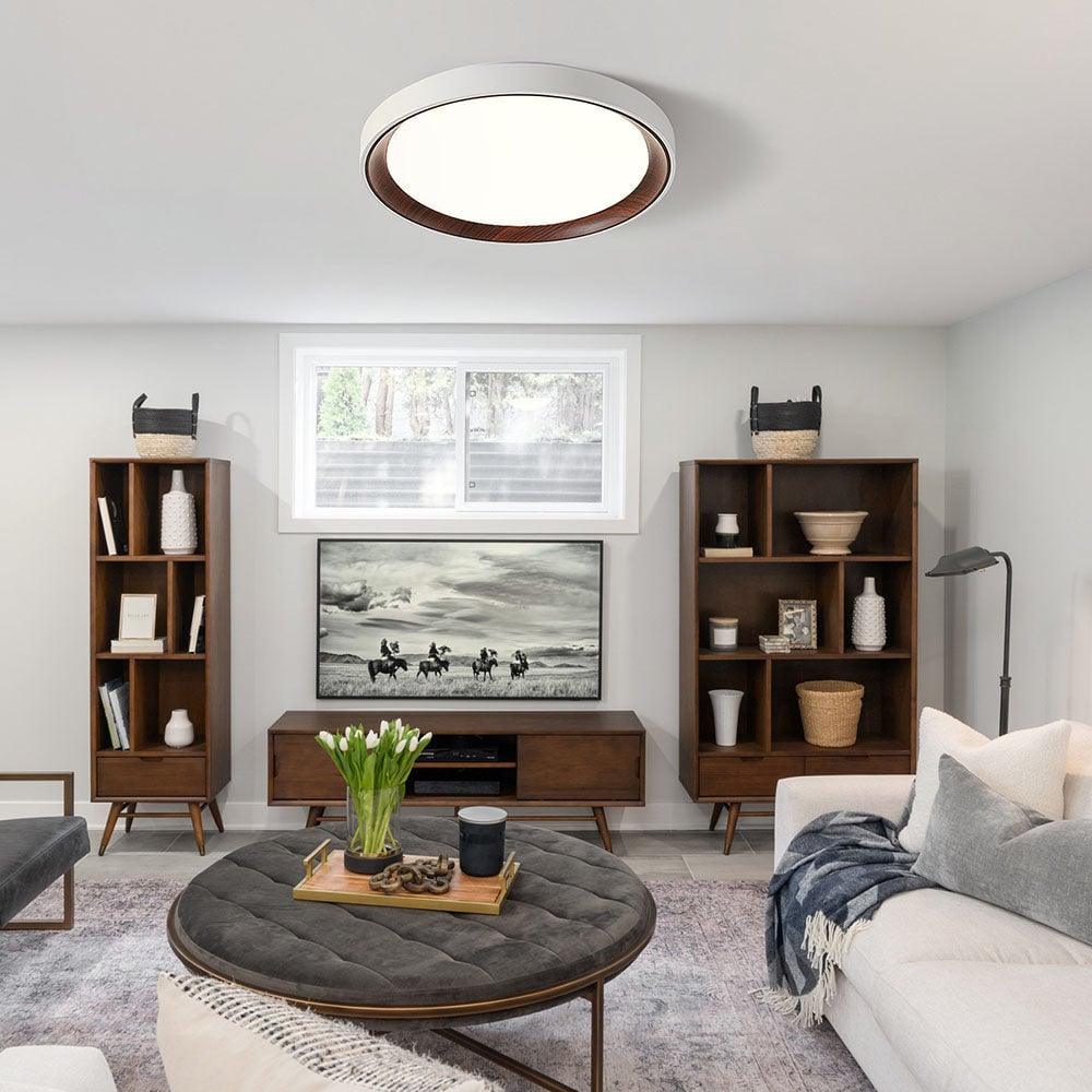 寝室用モダンなアクリル製ホワイトLEDシーリングライト