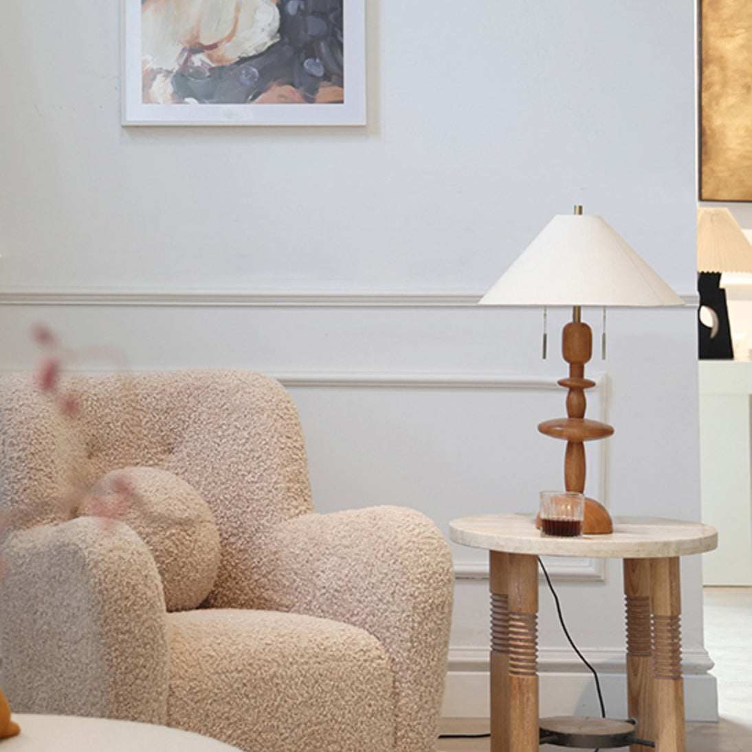 トルナージュウッドテーブルランプ