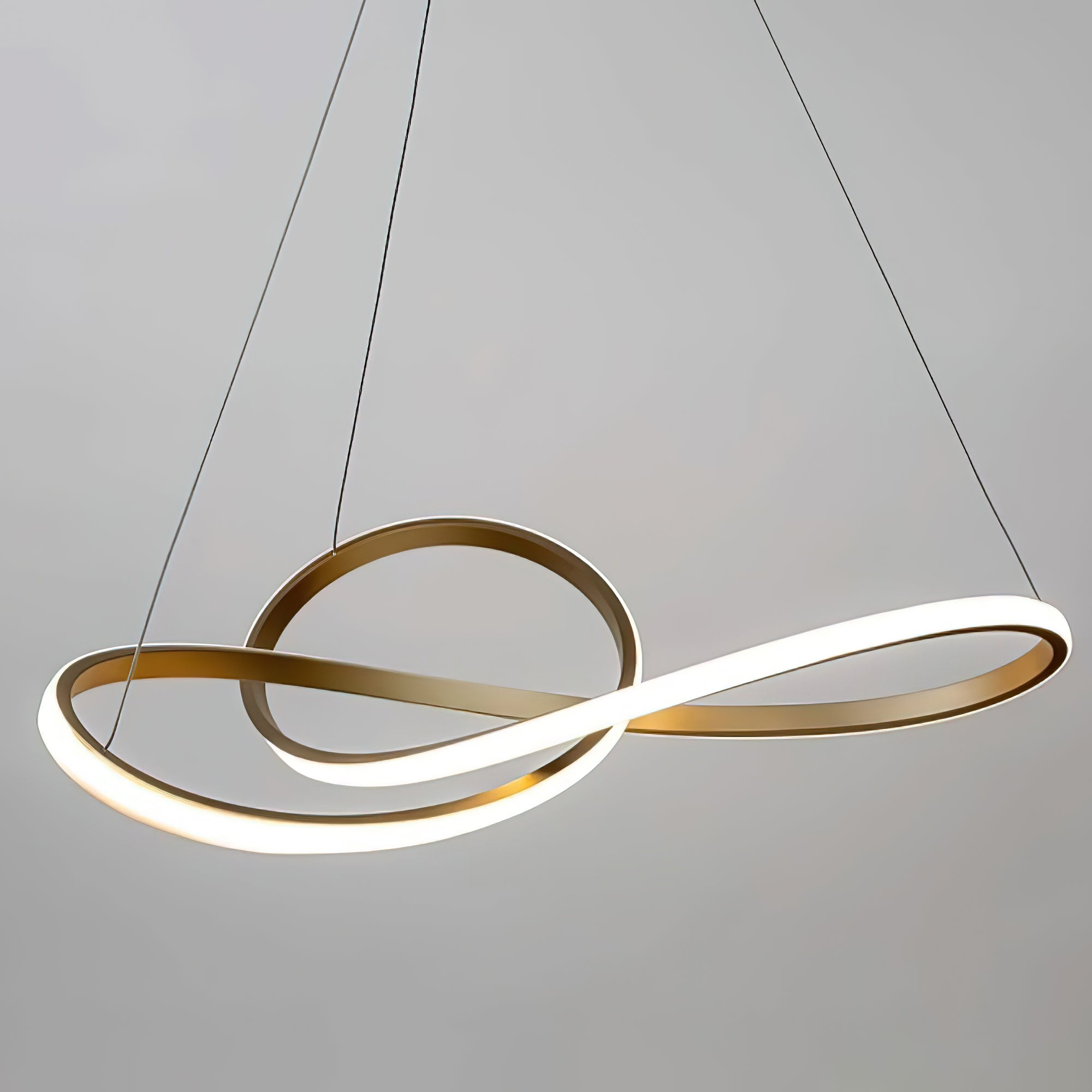 ポストモダン 特殊形状ラインシャンデリア