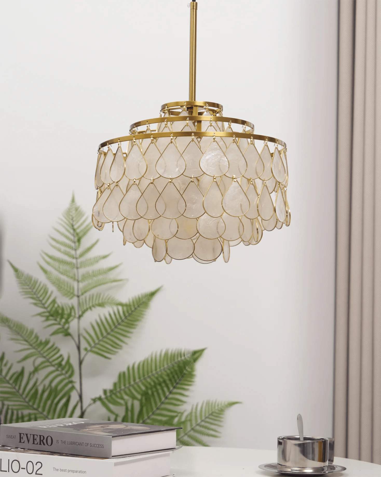 Abbington Shell Chandelier