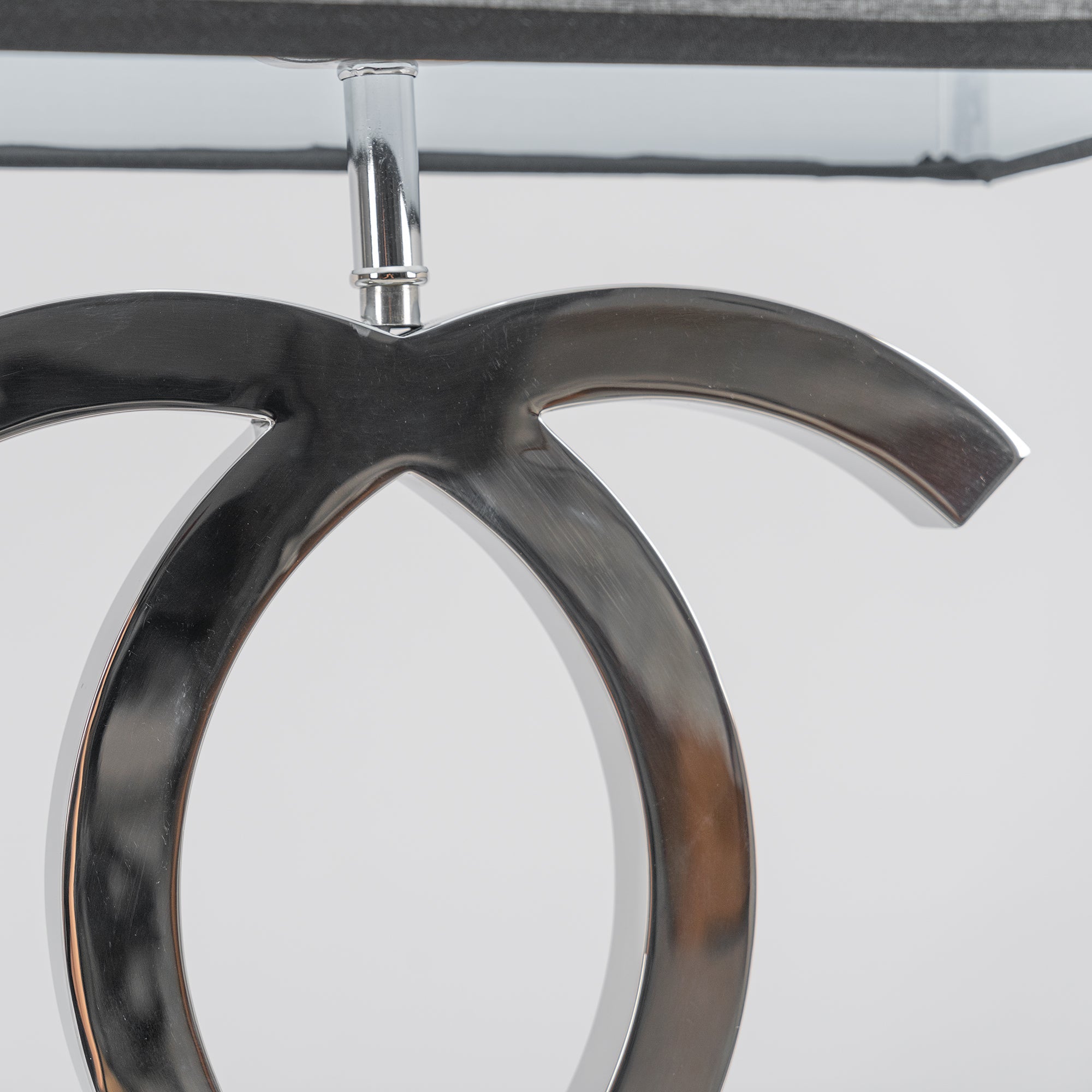 ステンレススチールテーブルライト