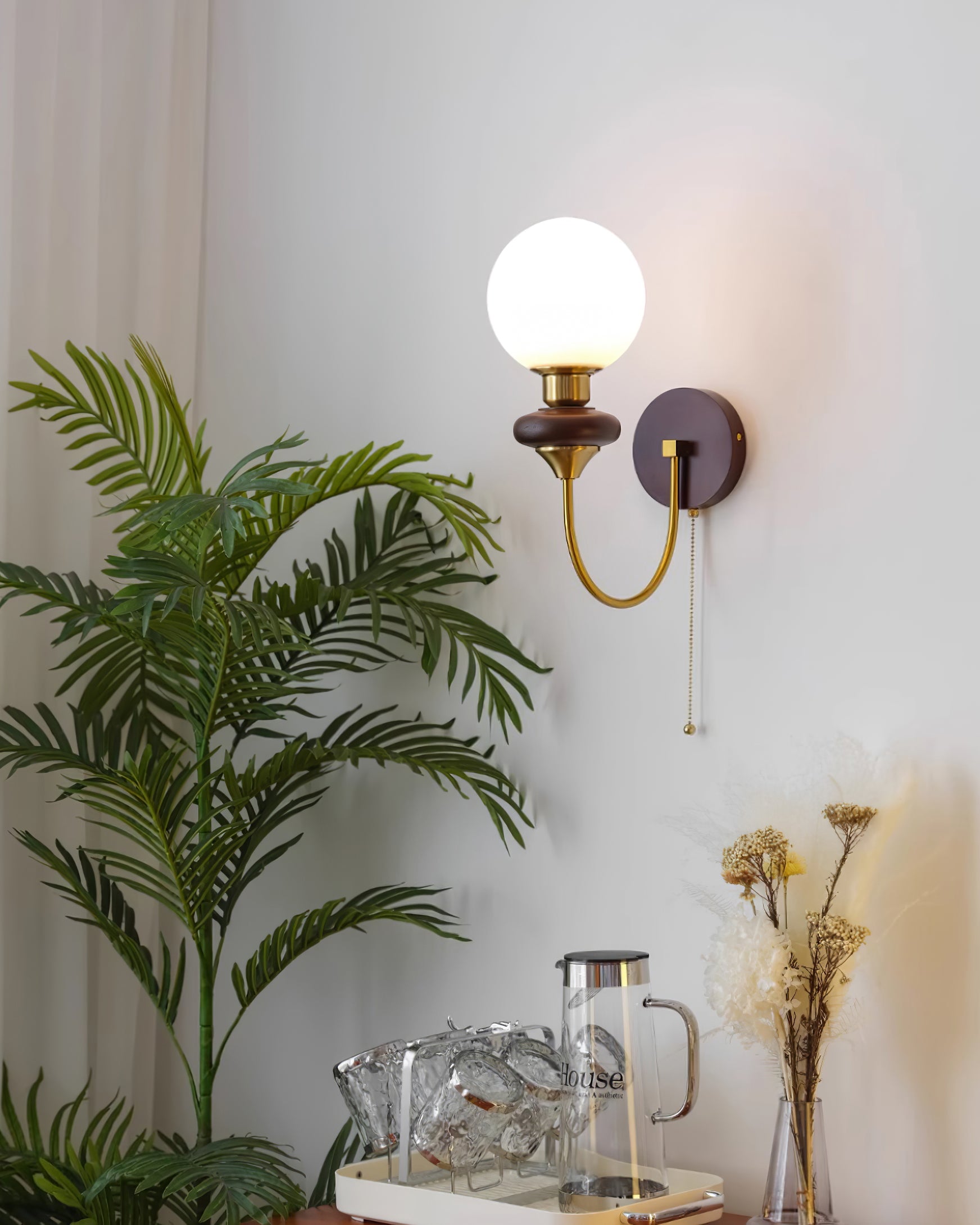 ジョアン木製ウォールライト