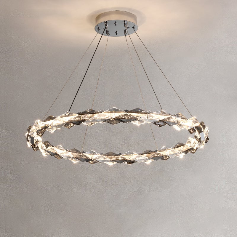 Rhombus Crystal Chandelier