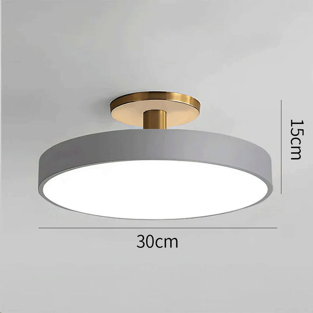 シンプリシティ シーリングライト 3色切替可能 グレー 30cm