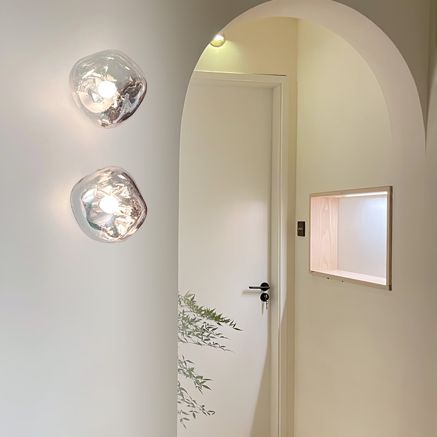 溶岩ウォールランプ