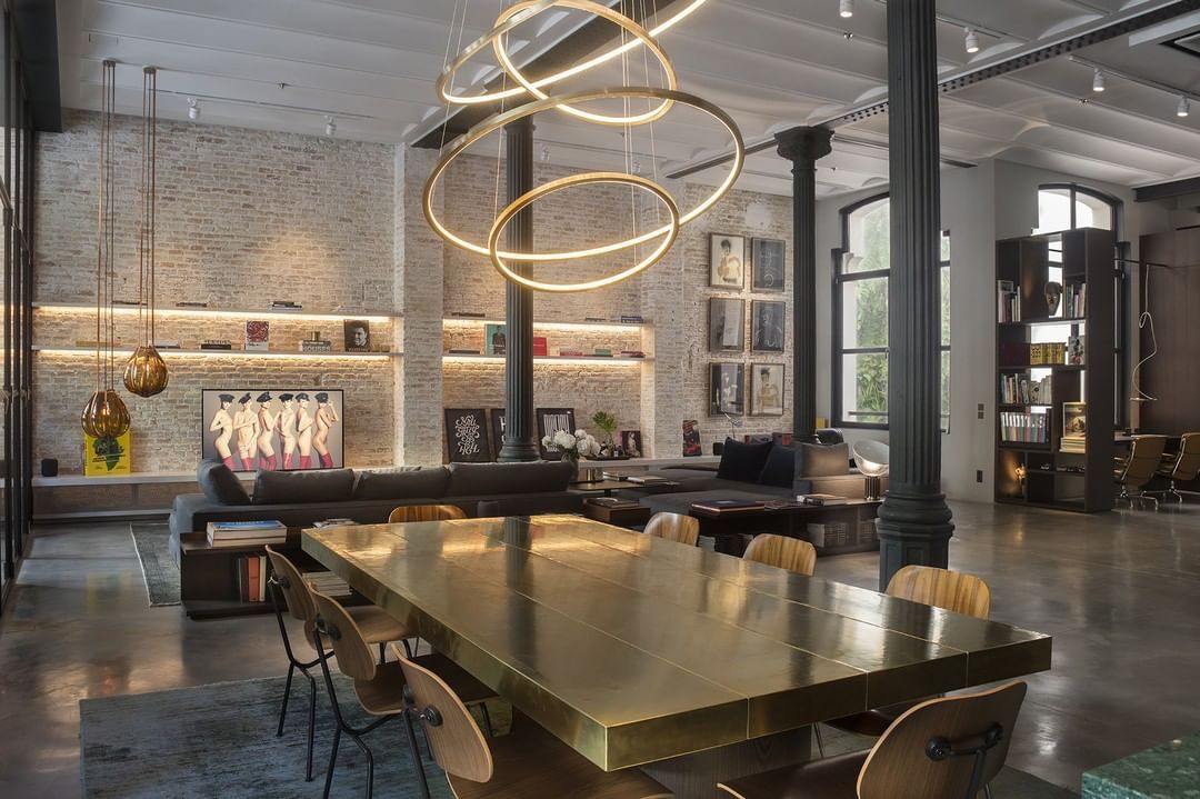 ロホヤのゴールドシャンデリア