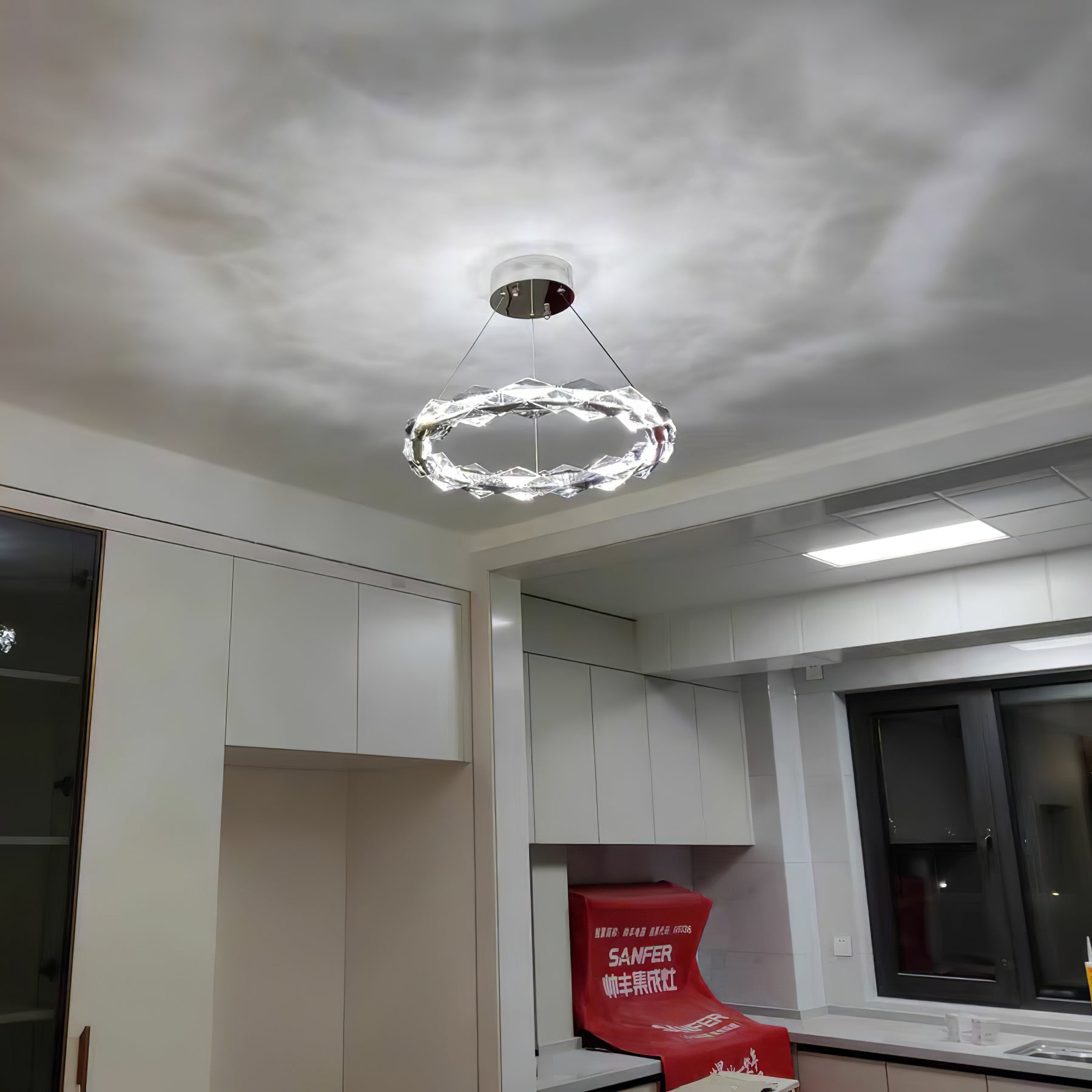 Rhombus Crystal Chandelier