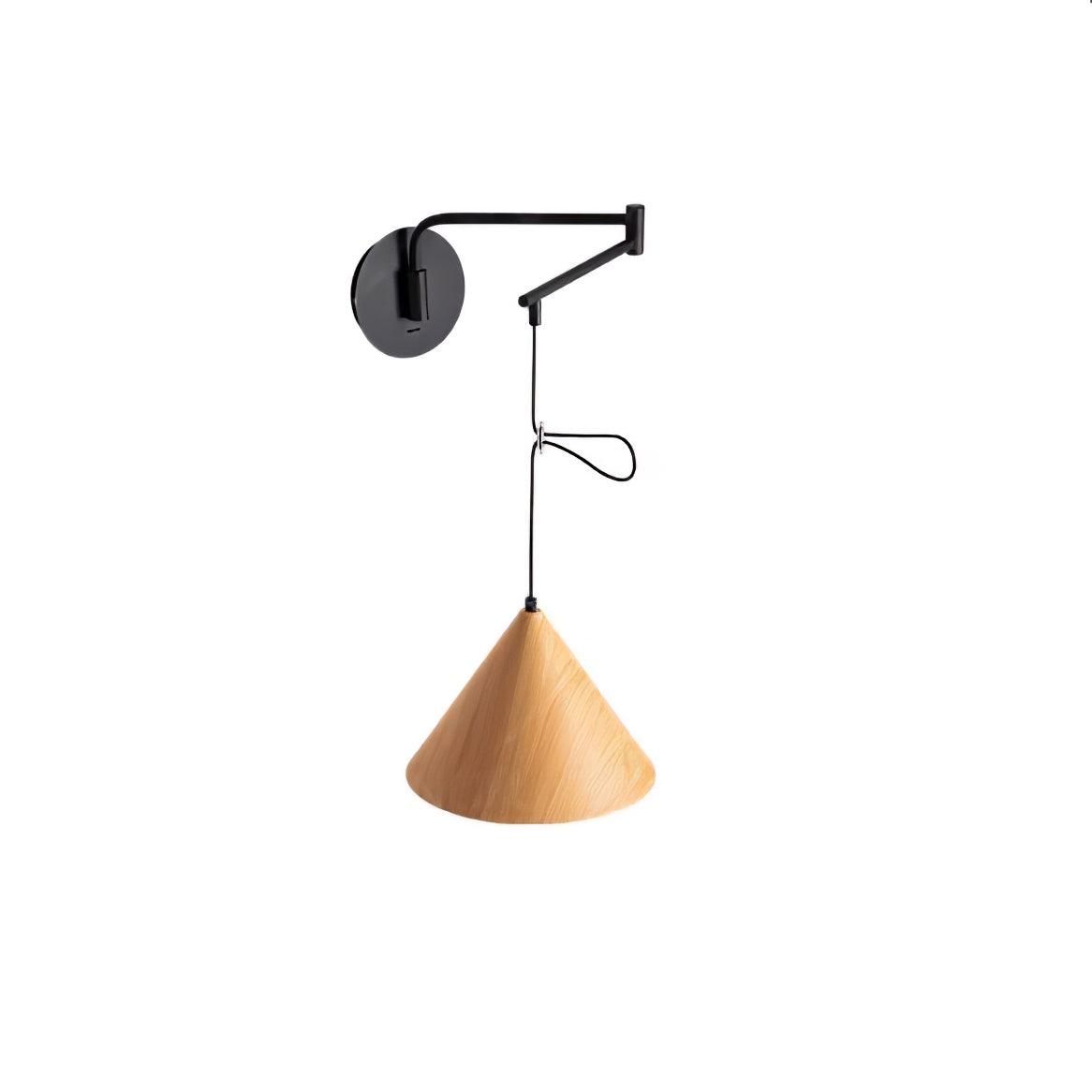 コーンスイングアームウォールランプ