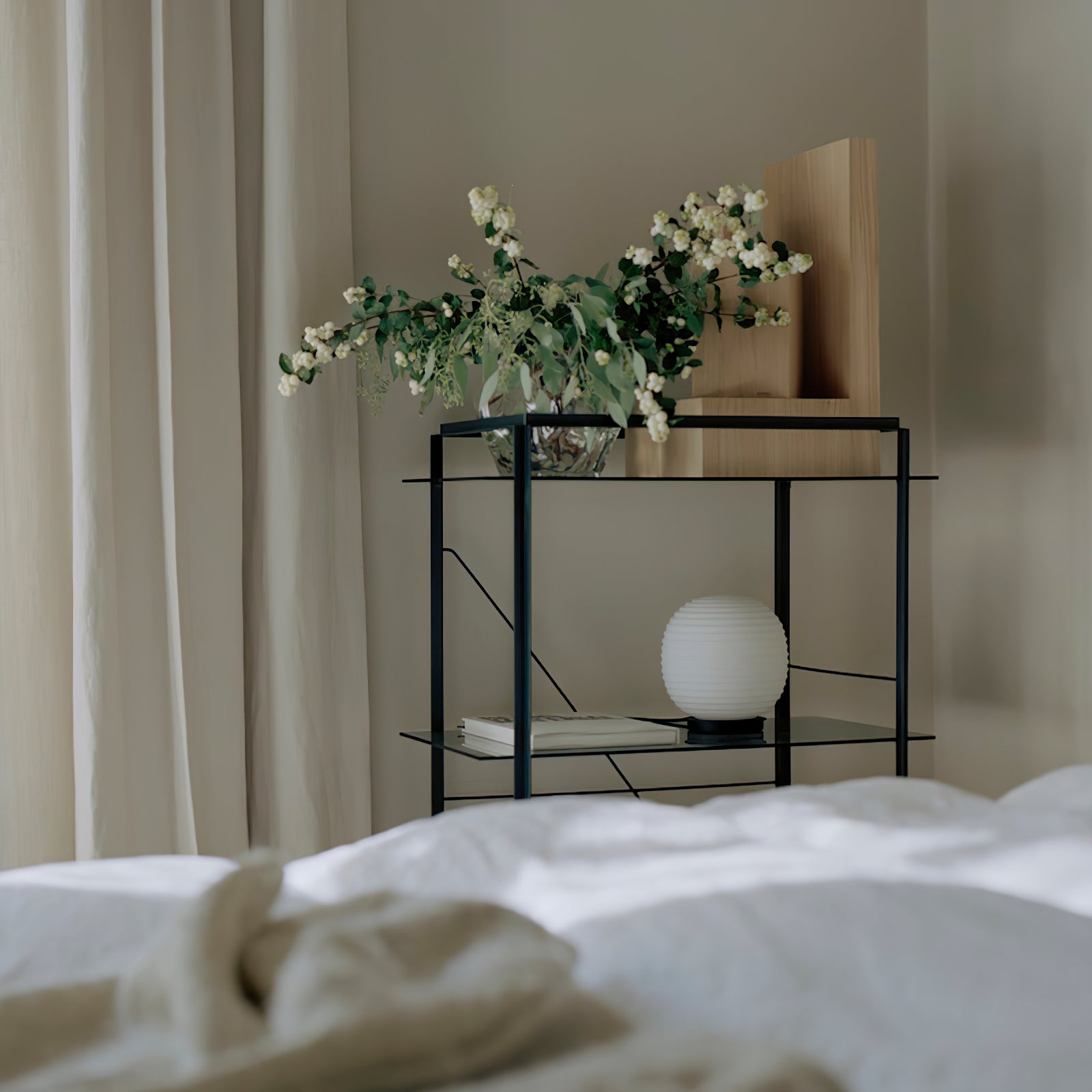 Lantern Globe Table Lamp