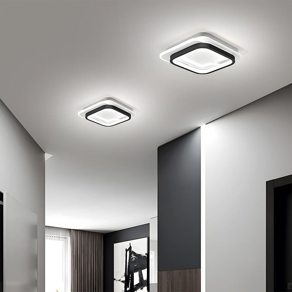 廊下用の現代的なフラッシュシーリング照明