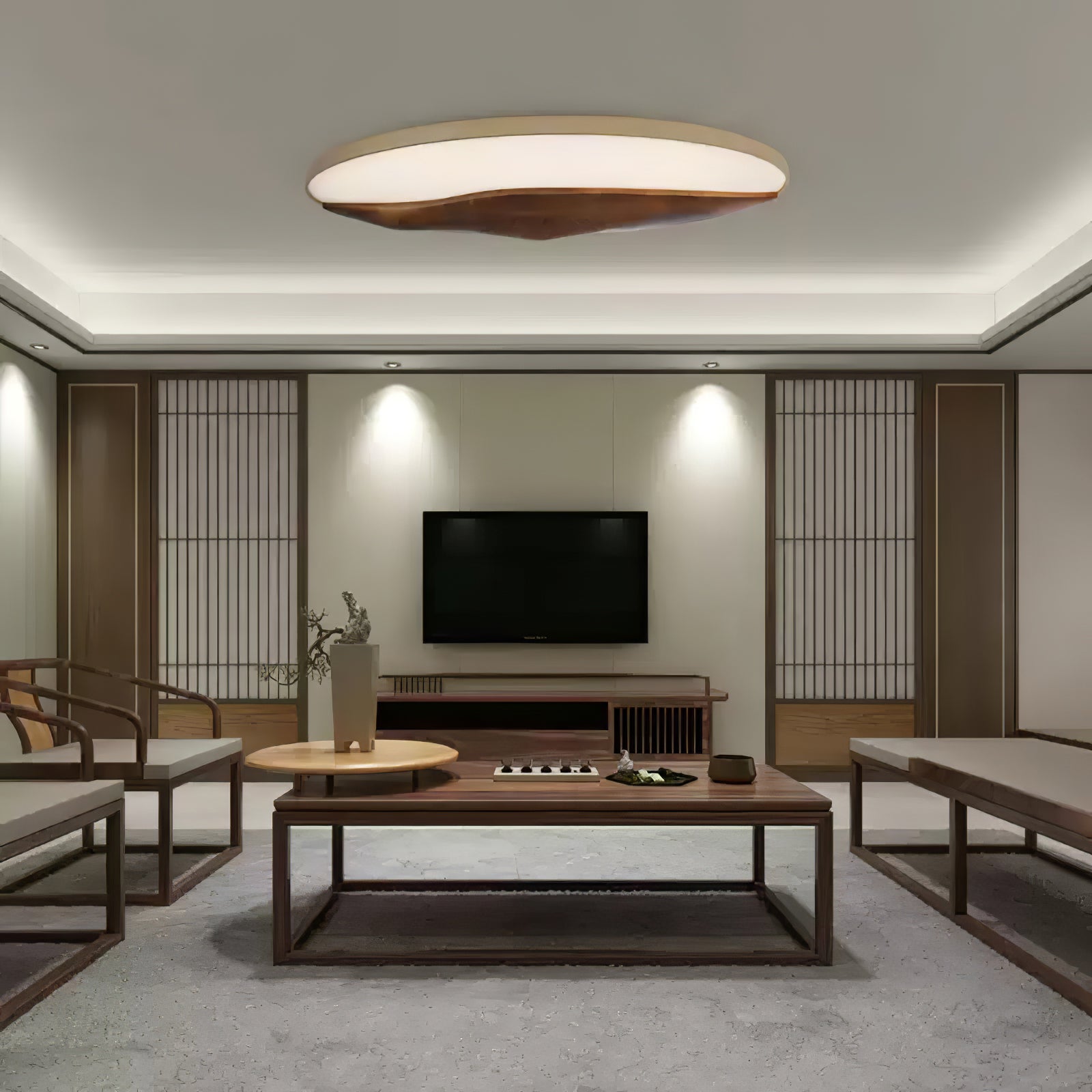 ハーフマウンテンシーリングランプ