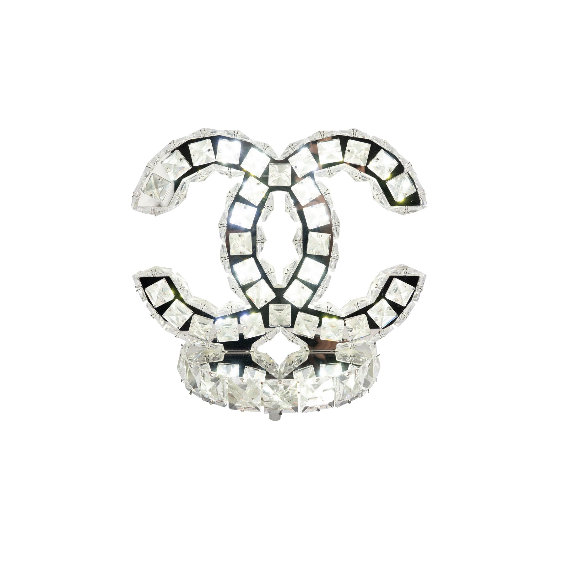 ステンレススチールクリスタルテーブルランプ