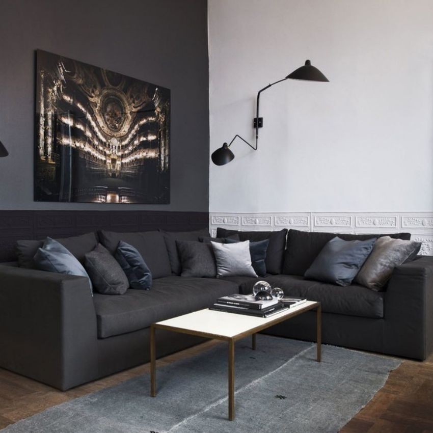 コンサイスブラックウォールランプ