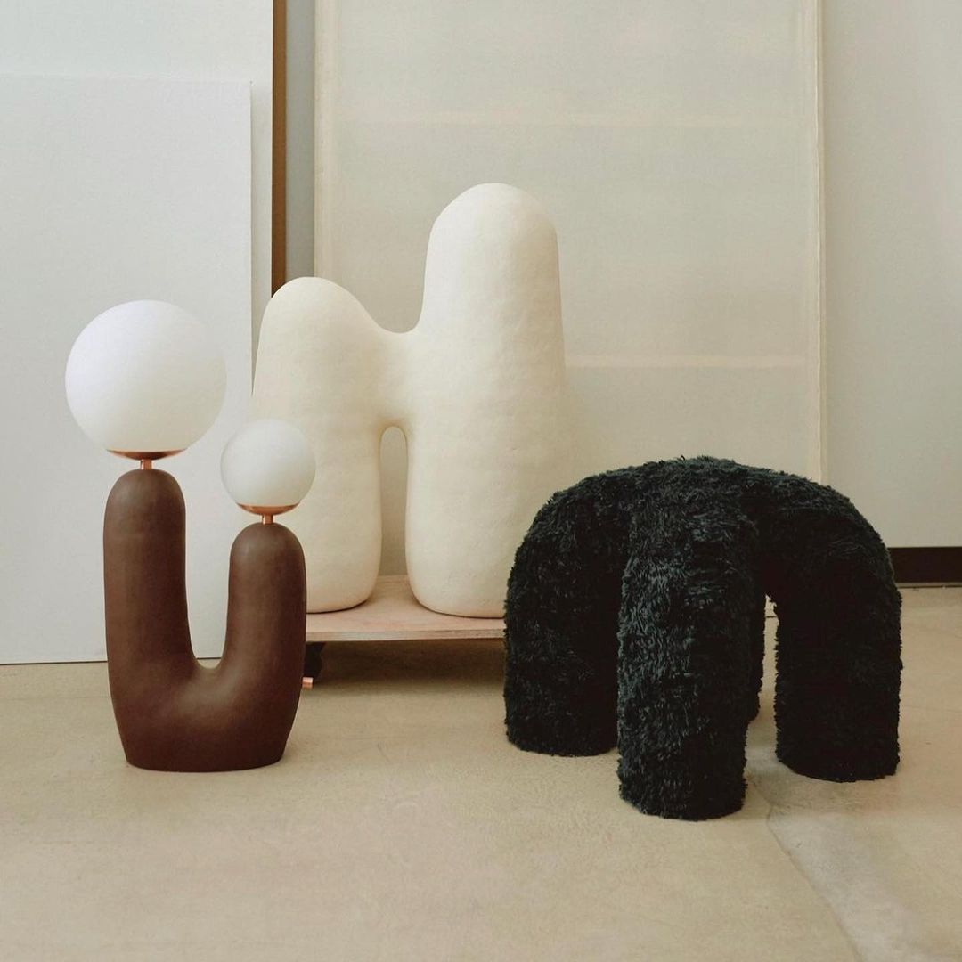 Oo セラミックス テーブルランプ