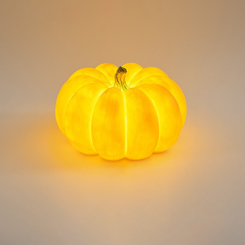 パンプキン樹脂テーブルランプ