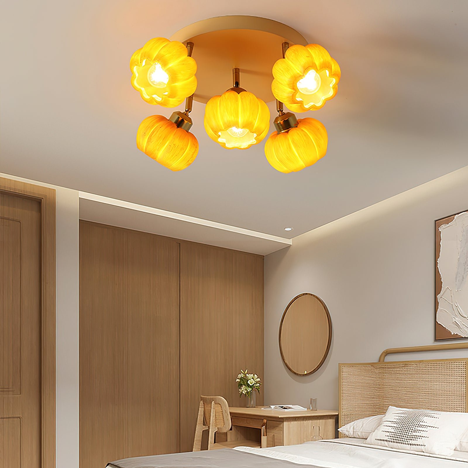 パンプキンシーリングランプ