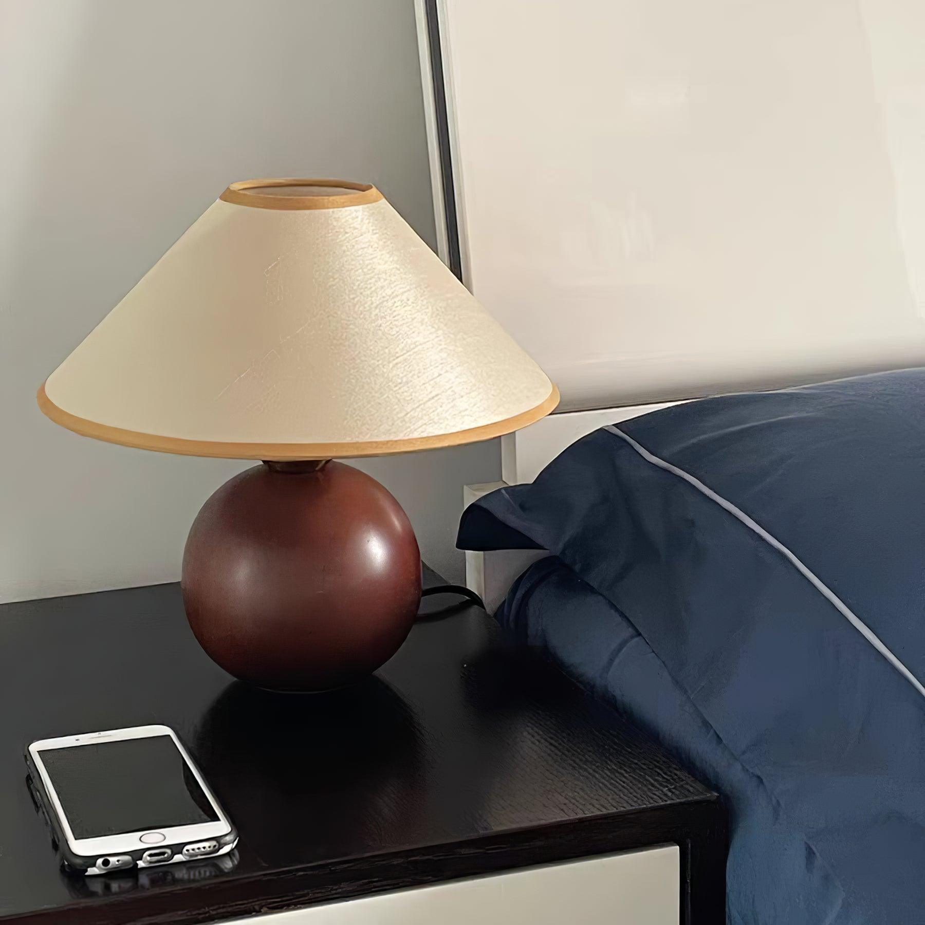 Cankut Wood Table Lamp