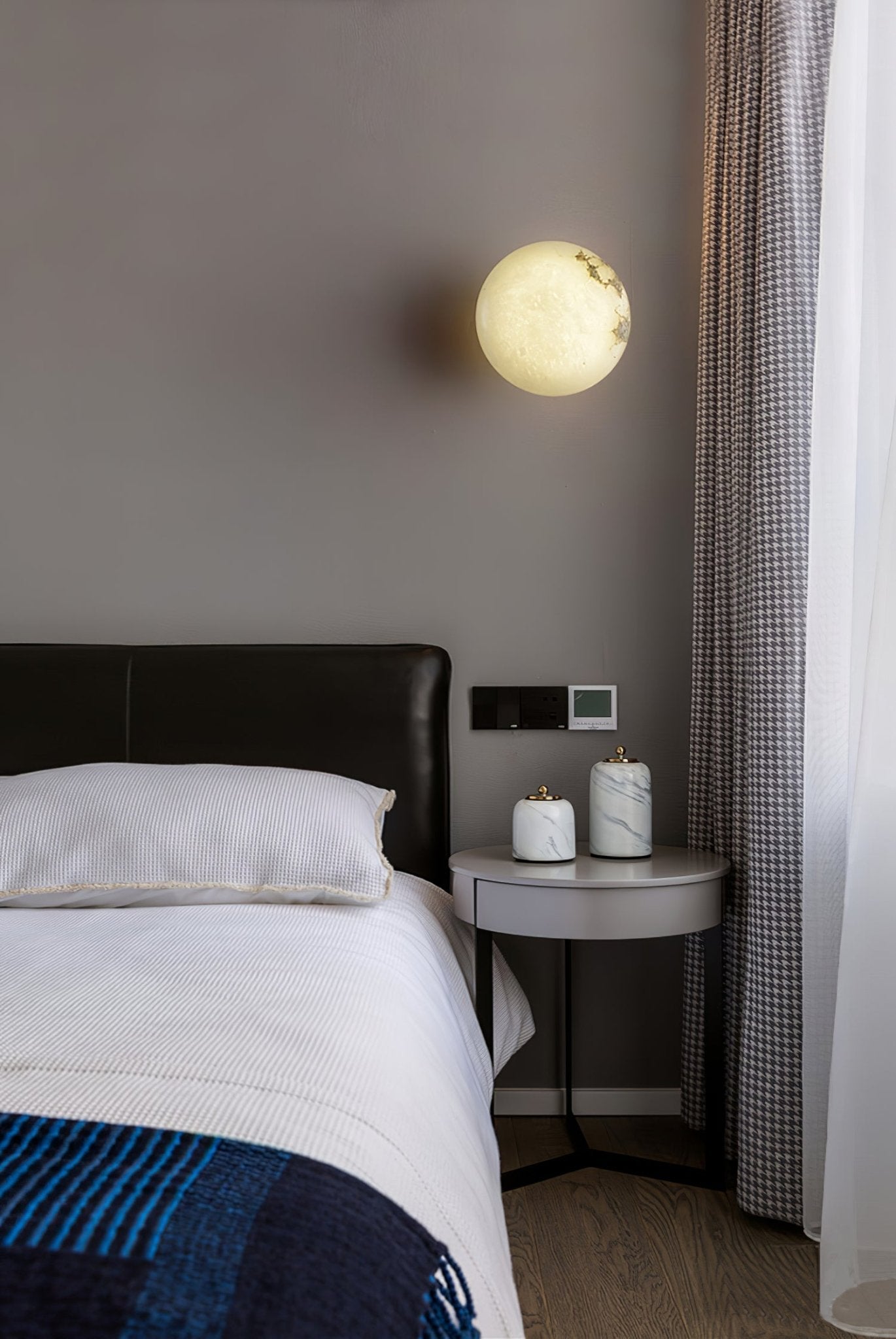 アラバスターオーバルシーリングランプ