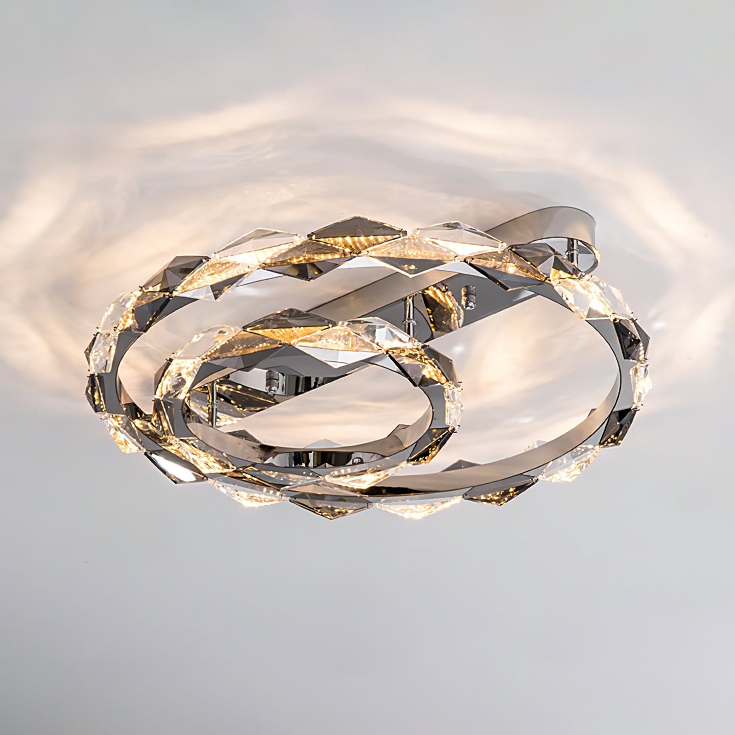 Rhombus Crystal Ceiling Lamp