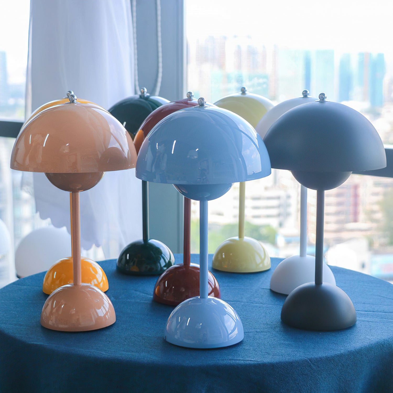 植木鉢ポータブルテーブルランプ