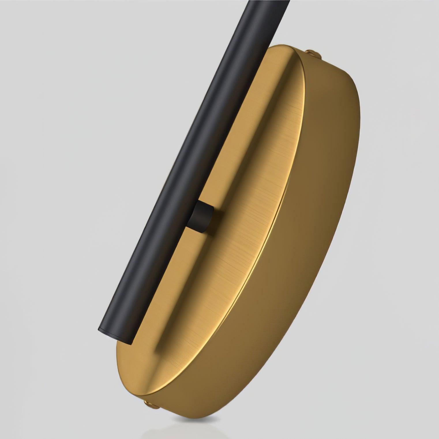 調節可能なアーム付きウォールランプ