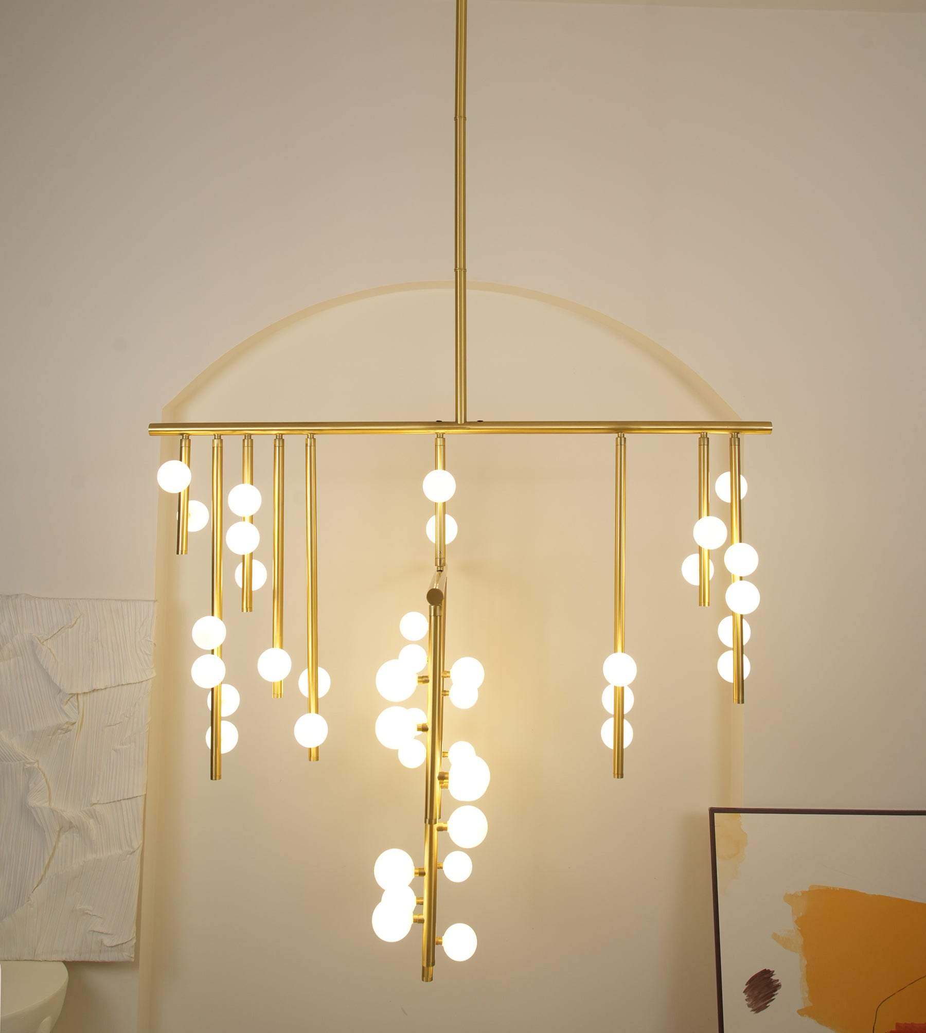 Cascade System Chandeliers