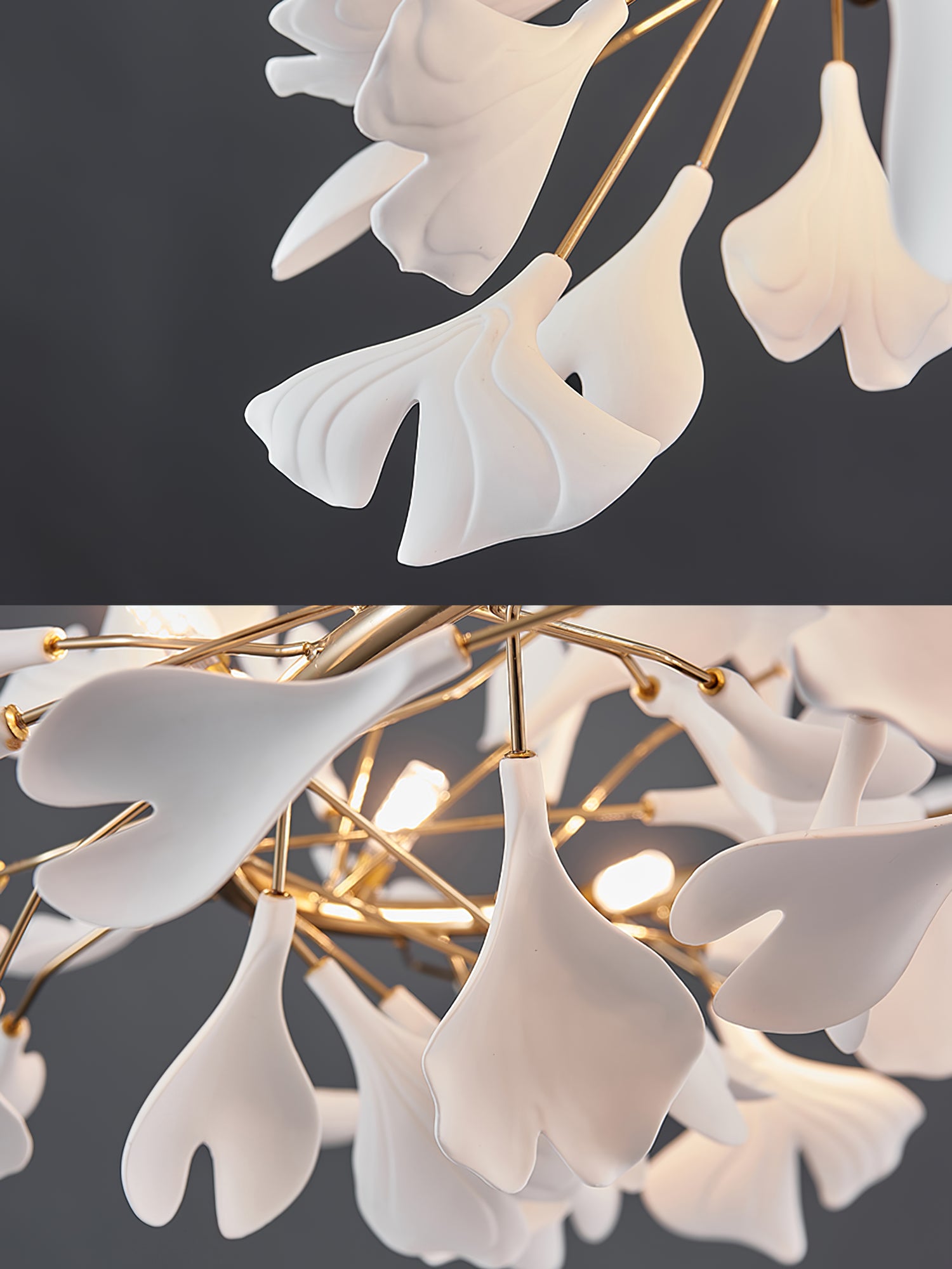 Gingko Chandelier O