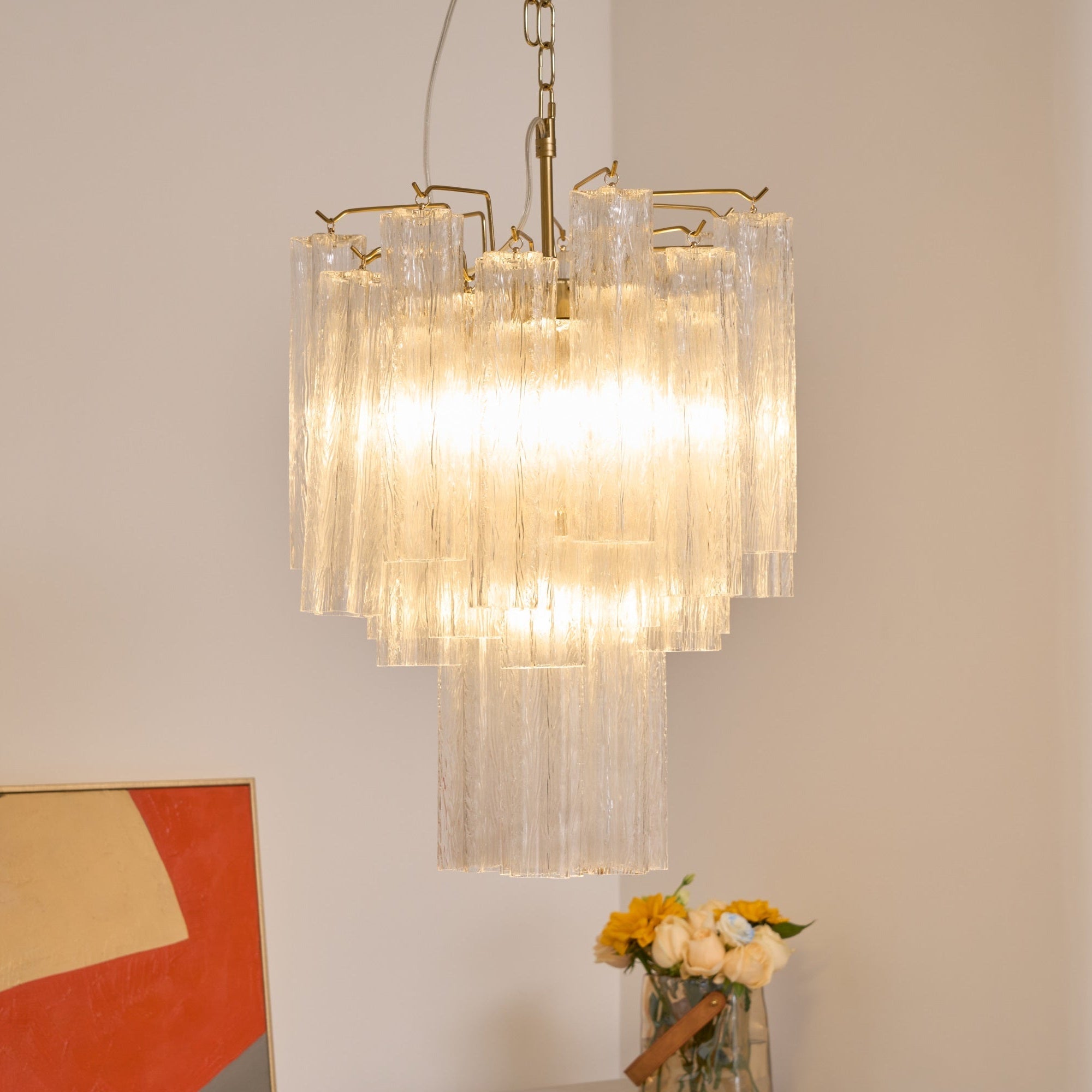 Giselle Glass Chandelier