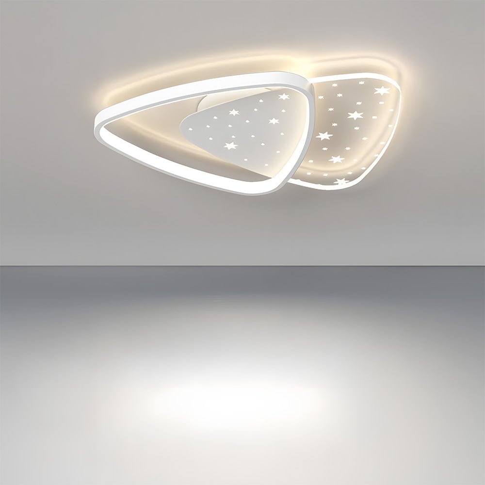 モダンミニマリスト多形アクリル寝室天井ランプ