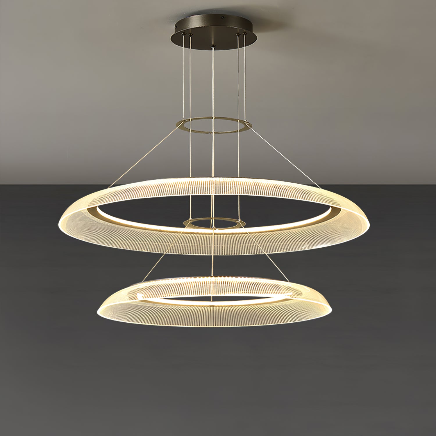 Graduated Circle Chandelier