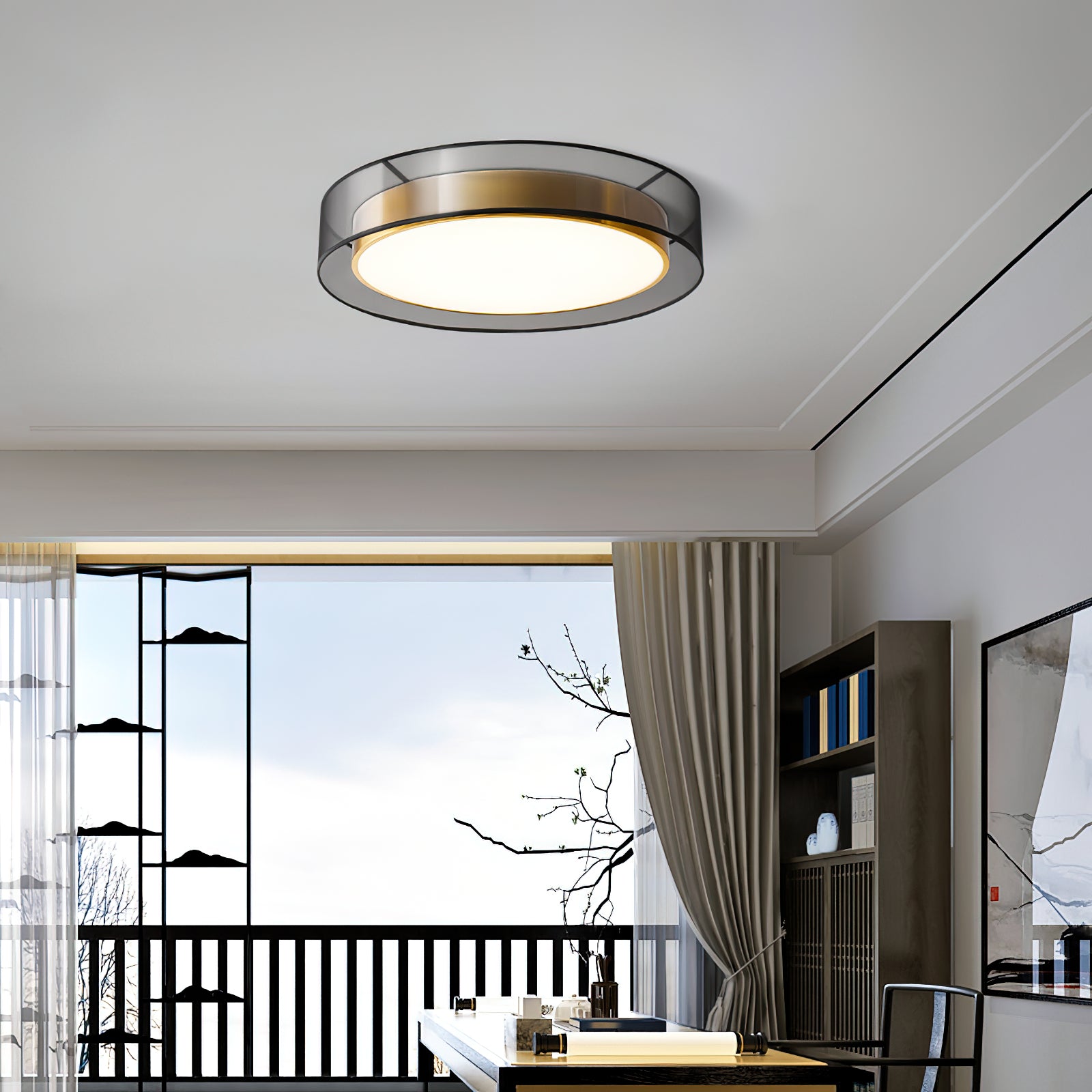 ポストモダン LED シーリングランプ