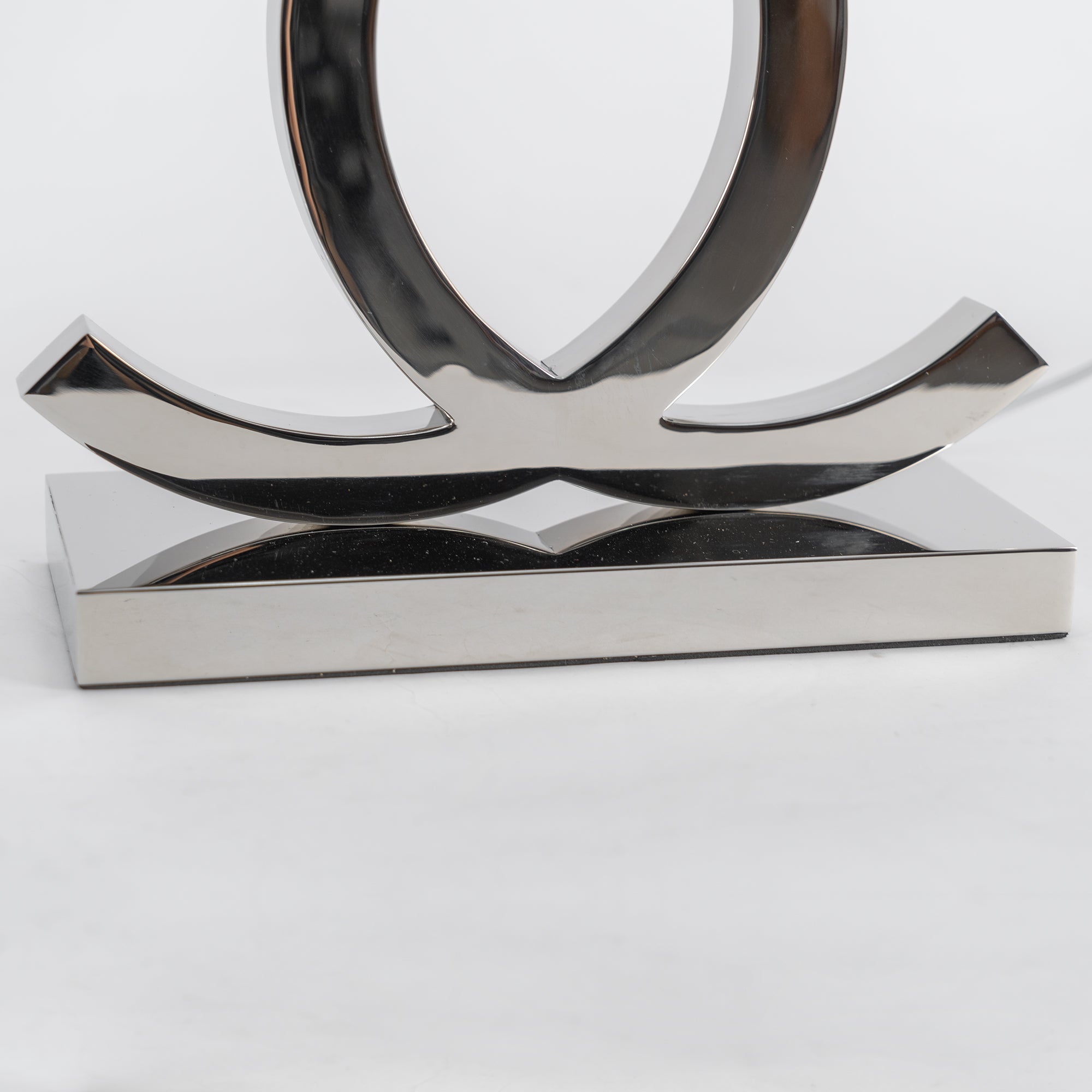 ステンレススチールテーブルライト